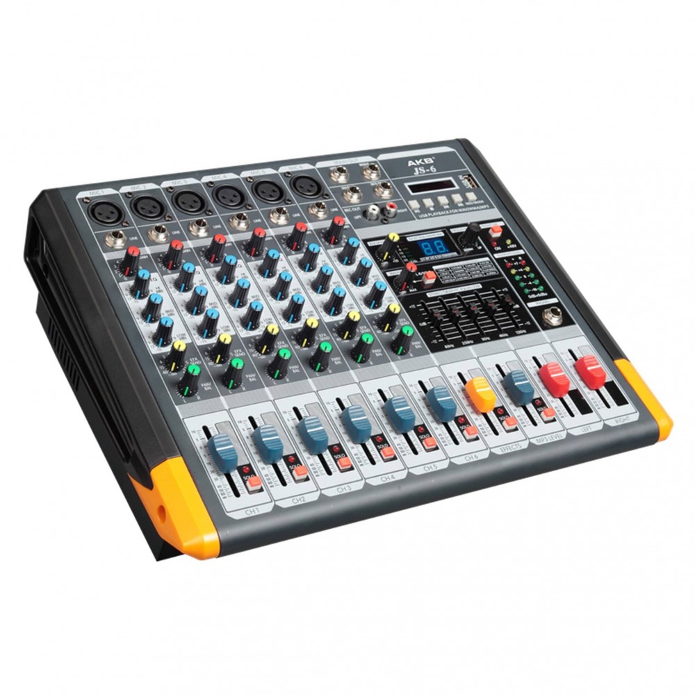 Table de mixage analogique DEFINITIVE AUDIO DA MX6 USB : Mixage