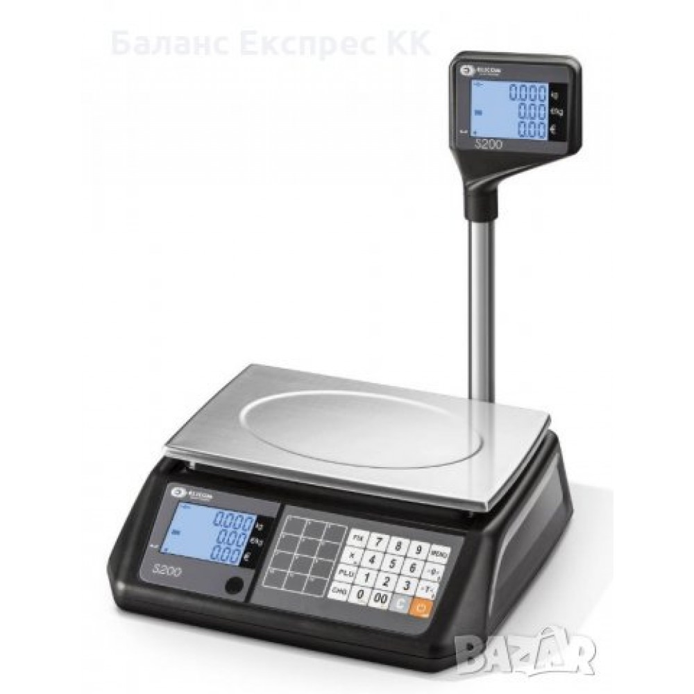 Balance électronique Elicom S200L Plateau étendu+ Colonne