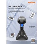 Douchette Henex HC-5208RCS sans fil 2 d Bluetooth collecteur de données avec mémoire