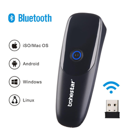 Scanner De Codes à Barres Sans Fil Portable Trohestar N9 CCD 1D