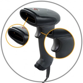 Douchette code à barres Laser Sunlux XL-3200 A - 2D+1D avec support détection auto USB