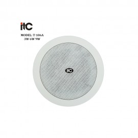 ITC - T-106A, Haut-parleur coaxial de plafond passive 9W/ 6"