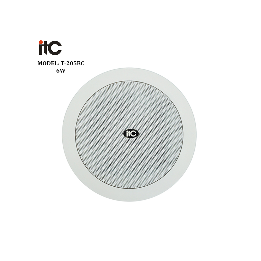 ITC - T-205BC, Haut-parleur de plafond de 5" 6W