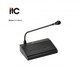 ITC - T-4012, Microphone d'appel à distance avec capacité de 4 zones