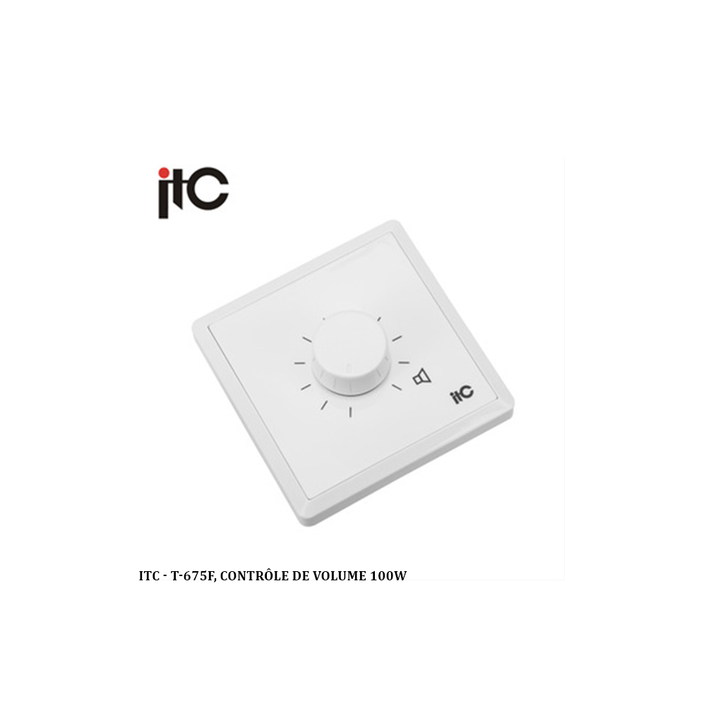 ITC - T-675F, Contrôle de volume 100W