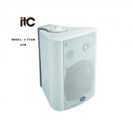 ITC - T-776W, Enceinte passive à montage mural 6", 45W, Blanc