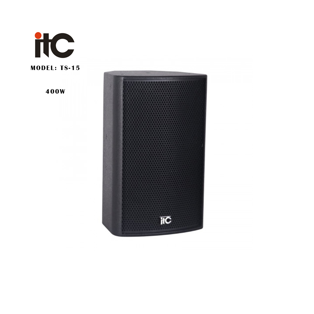 ITC - TS-15, Enceinte passive 2 voies 400W RMS / 8 Ohm, 2X15''