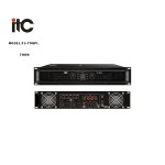 ITC - TS-700PI, Amplificateur de puissance 2 x 700W